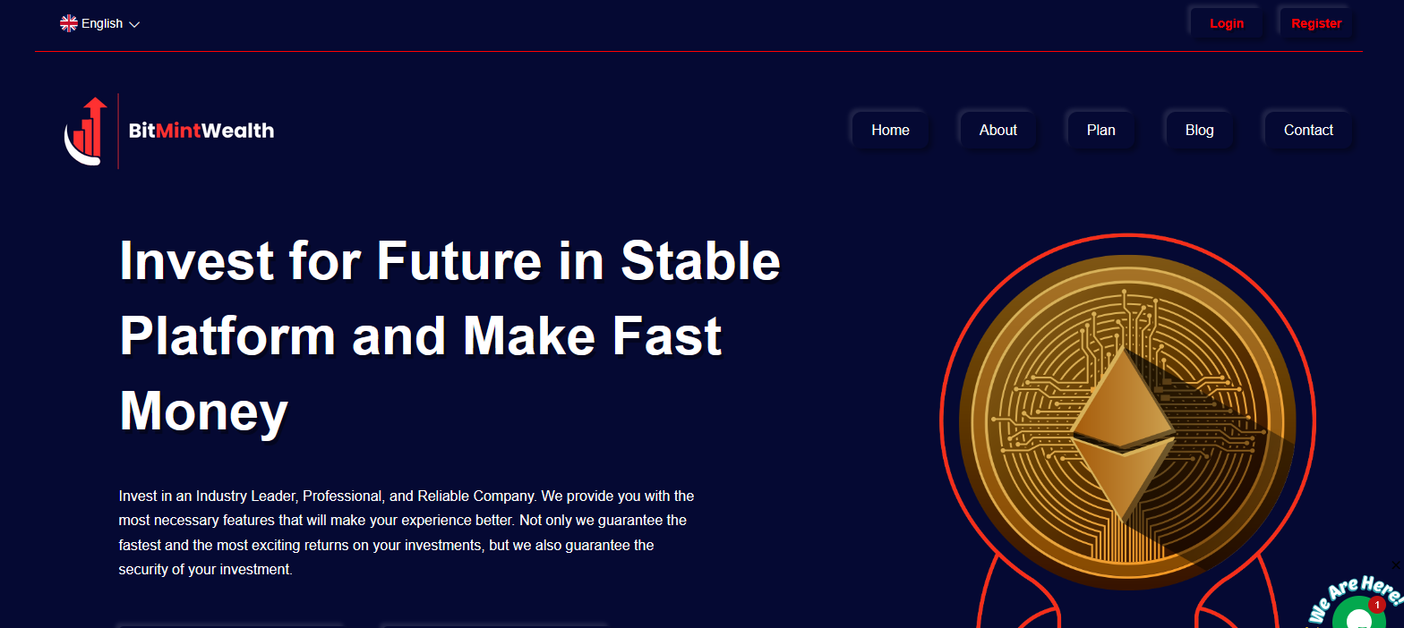 Сайт компании BitMintWealth