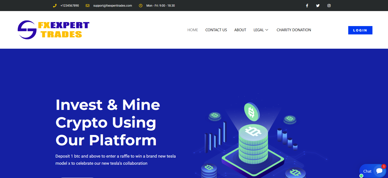 Сайт компании Fxexperttrades