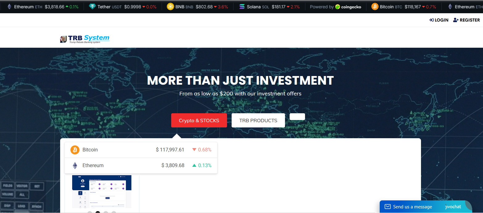 Сайт компании TRB System