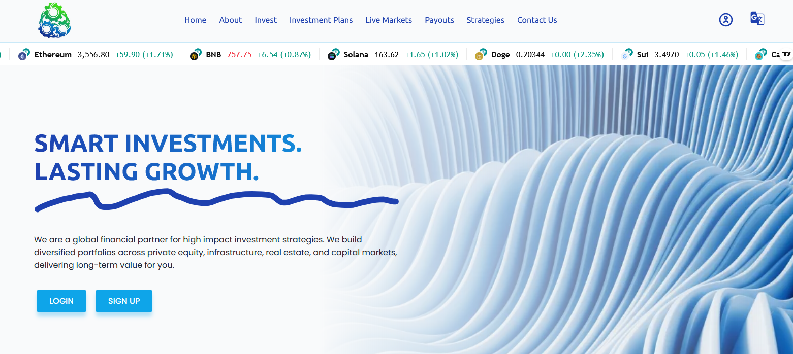 Сайт компании Business Trade Partner