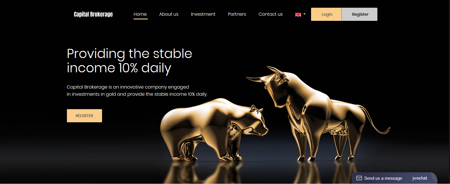 Сайт компании Capital Brokerage