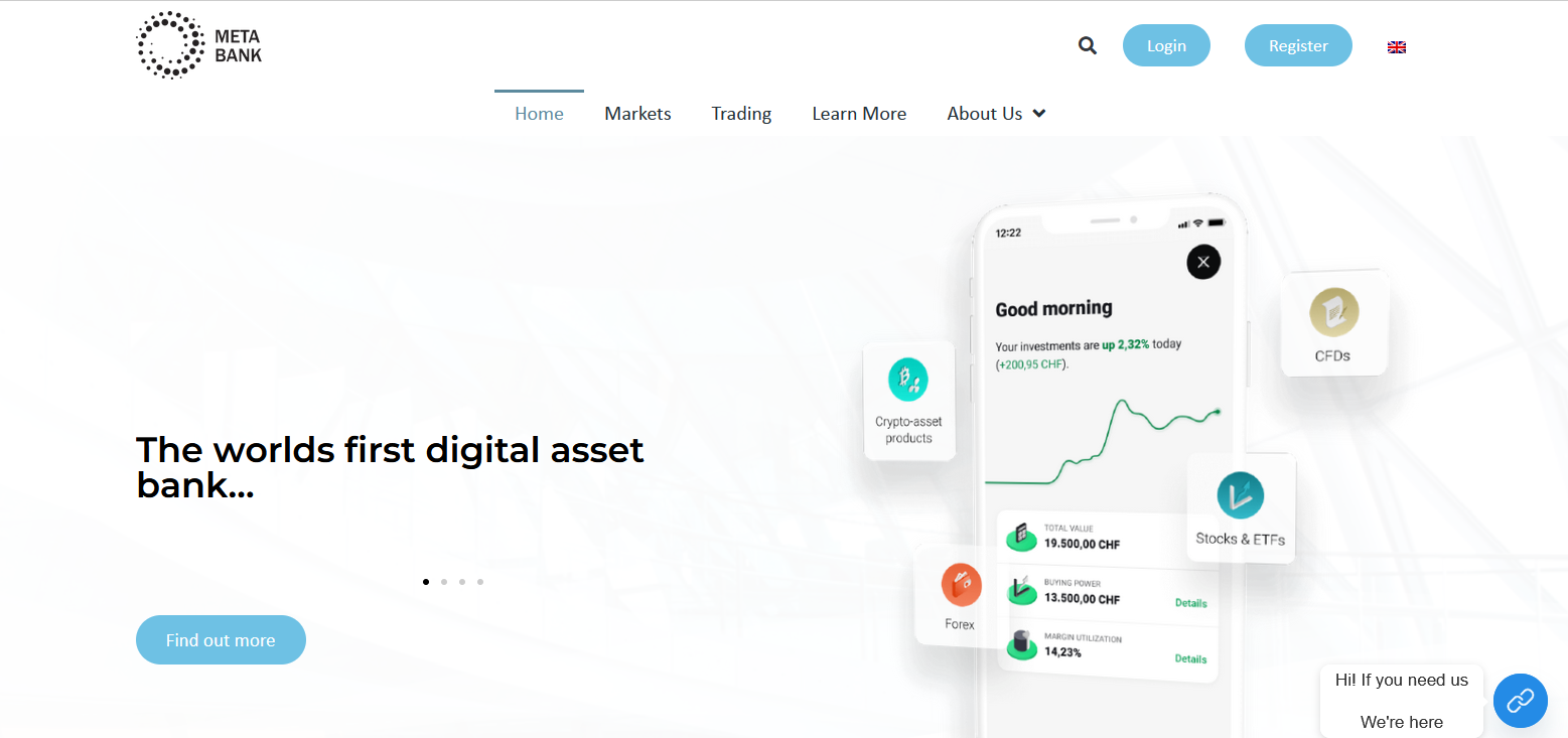 Сайт компании Defi Wallet