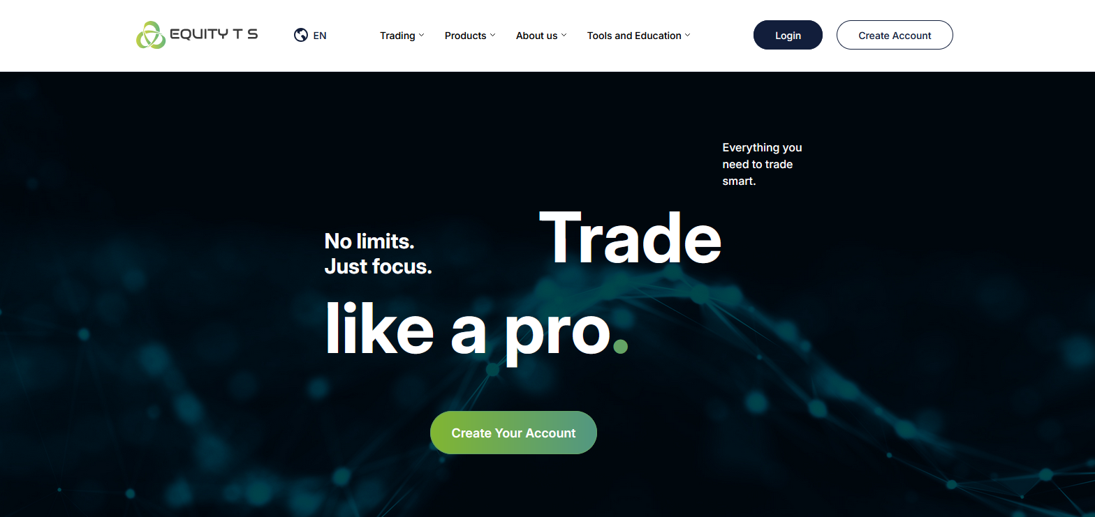 Сайт компании Equity TS PTY LTD