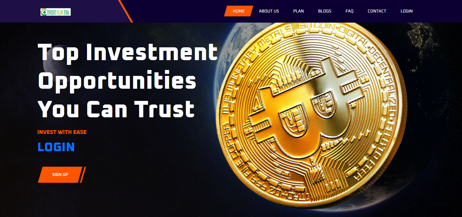 Сайт компании Investflowfx01