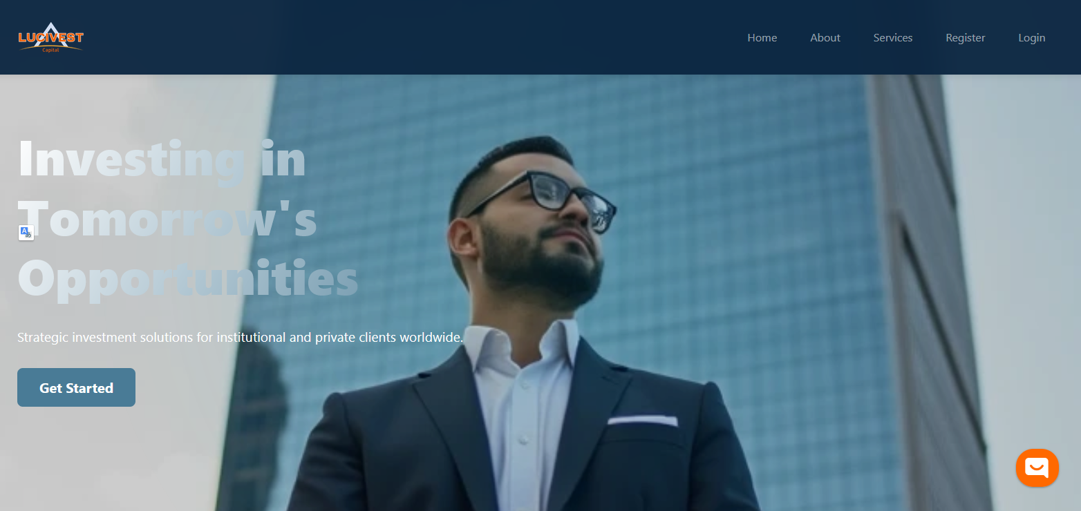 Сайт компании Lucivest Capital