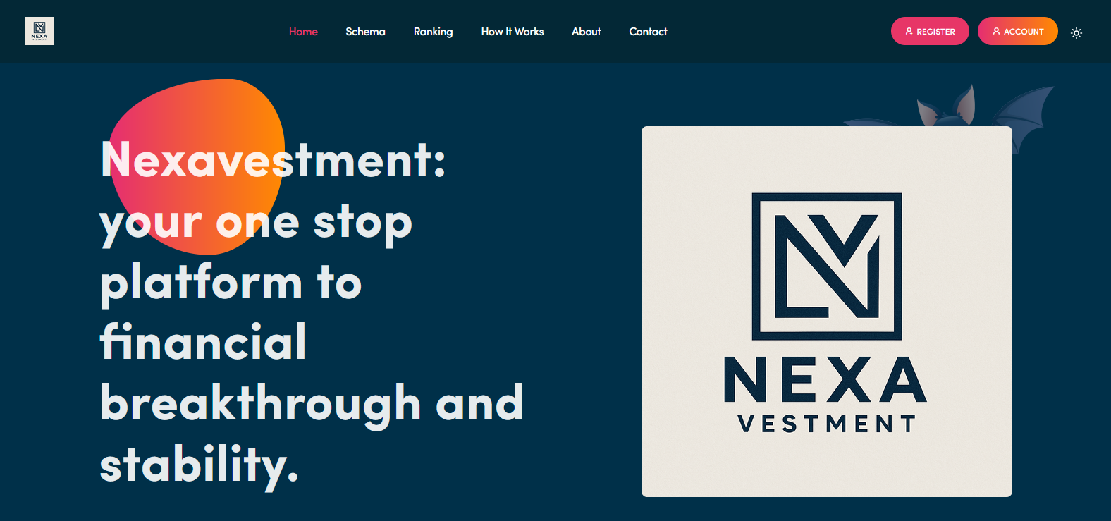 Сайт компании Nexavestment