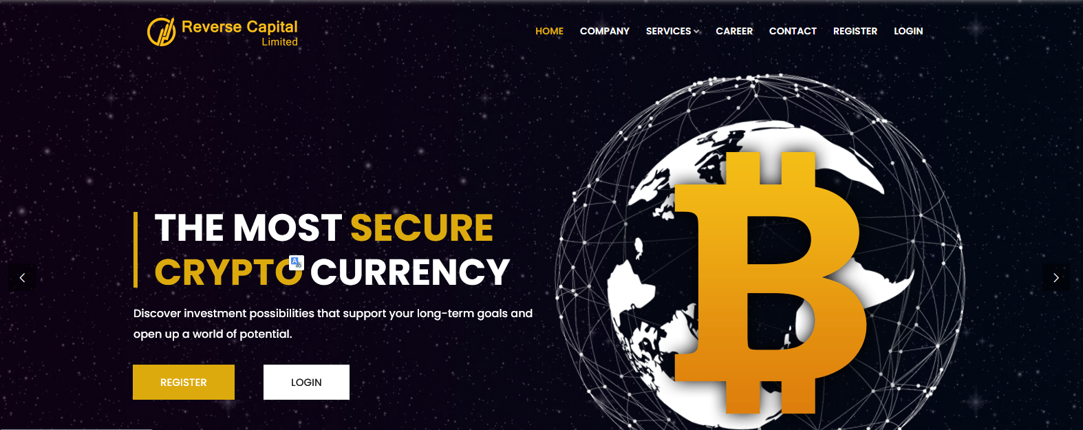 Сайт компании Reverse Capital Limited