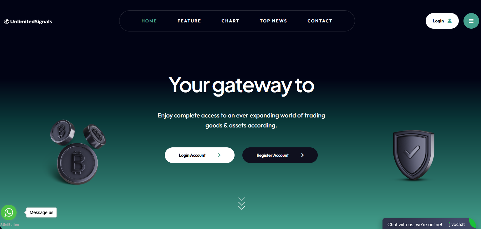 Сайт компании WealthTradingflip
